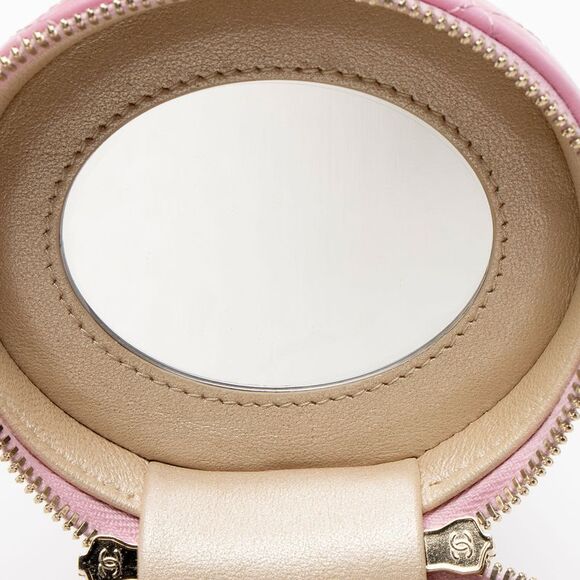 Chanel Lambskin Vanity Ruched Mini Top Handle - Picture 10 of 10